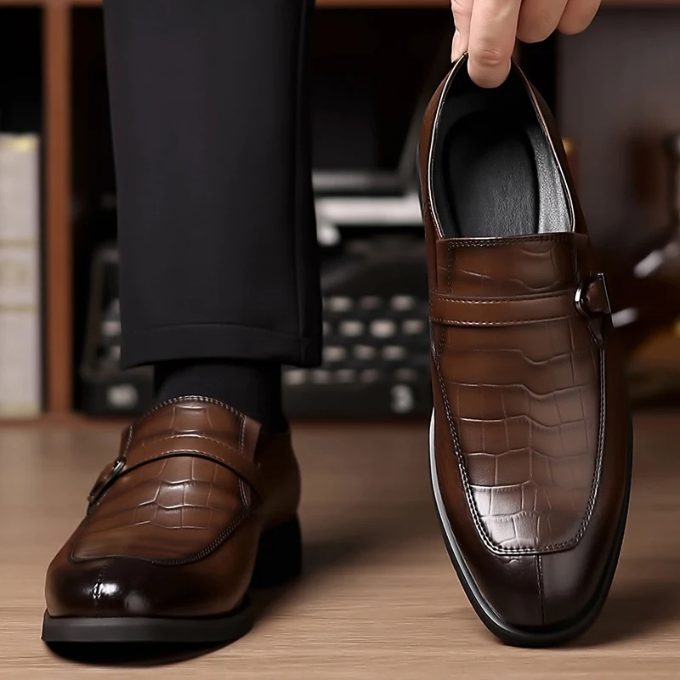 Elegant og komfortabel lædersko Langford