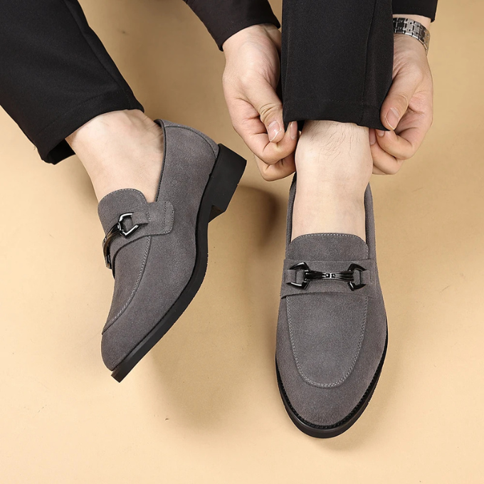 Elegante slip-on mokkasinanter uten snøring Avenue Slip-On for en avslappet stil