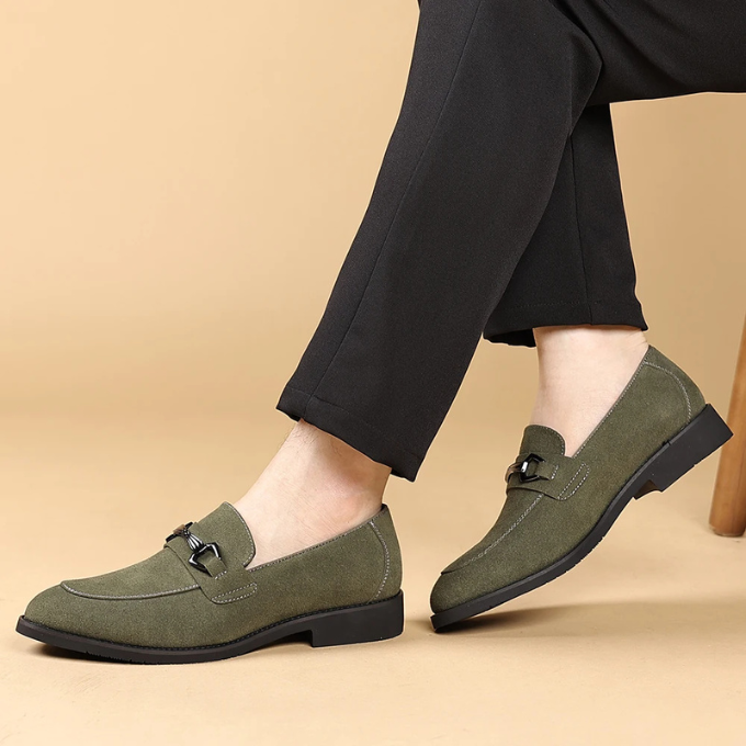 Elegante slip-on mokkasinanter uten snøring Avenue Slip-On for en avslappet stil
