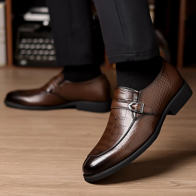 Elegant og komfortabel lædersko Langford