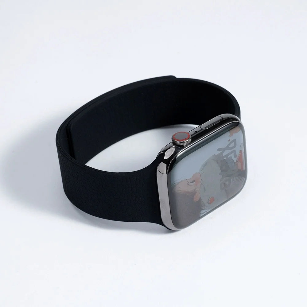Elegant Nero armbånd i ægte læder