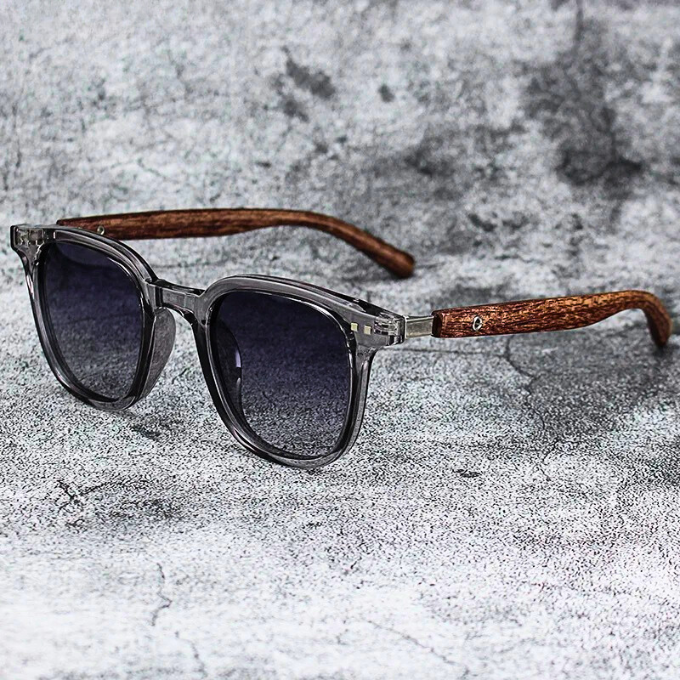 Arbor Éclat in Polished Wood - Give Your Style a Sunny Touch with These Elegant Sunglasses