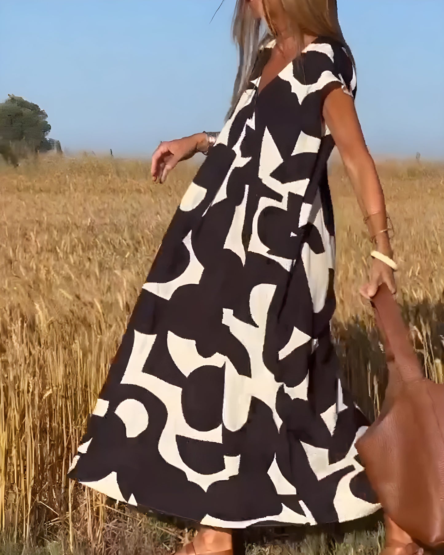 Lisette™ - Lang forårskjole
