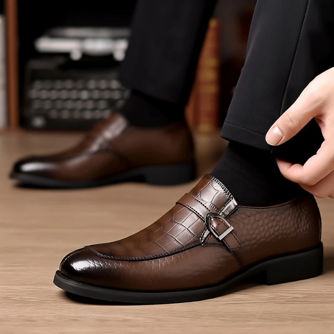 Elegant og komfortabel lædersko Langford