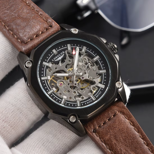 Beck Atlas High Quality 100% Cowhide Leather Watch Strap