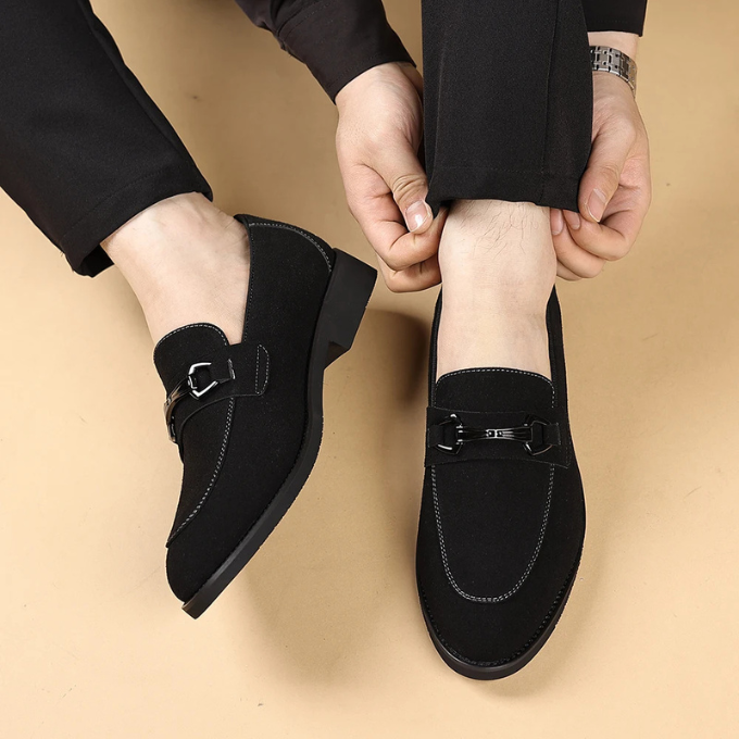 Elegante slip-on mokkasinanter uten snøring Avenue Slip-On for en avslappet stil