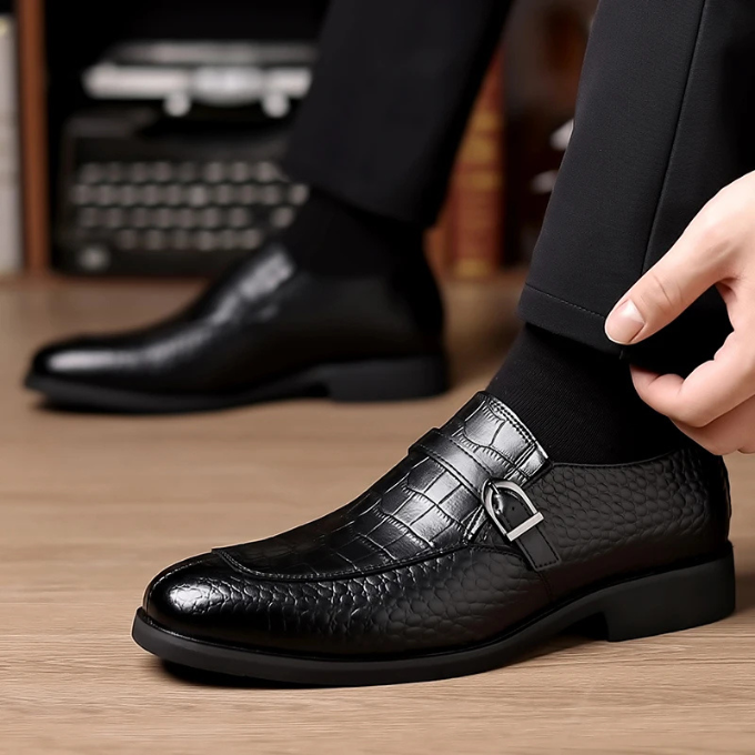 Elegant og komfortabel lædersko Langford