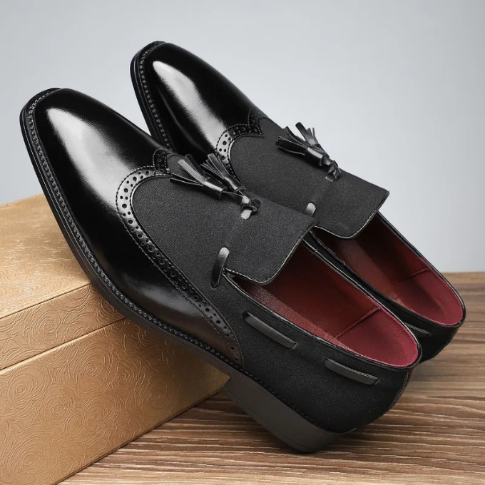 Stratford Elegant Væselæder Loafers til et Sofistikeret Udseende