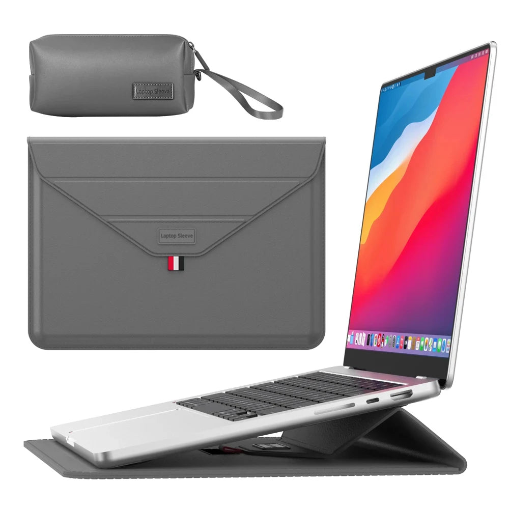 ProTech Laptop Sleeve & Stand by Alex – Premium Protection and Comfort