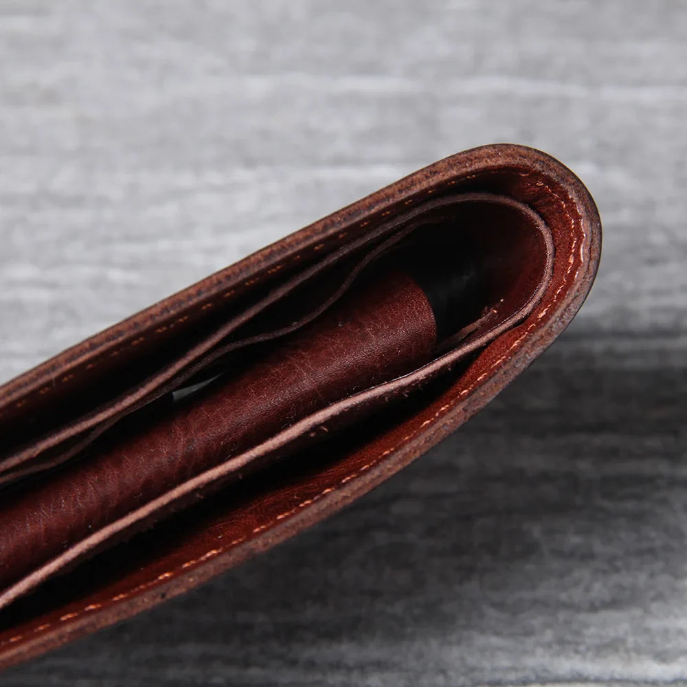 Mason Creek Premium Leather Wallet - Stylish and Durable Card Organizer