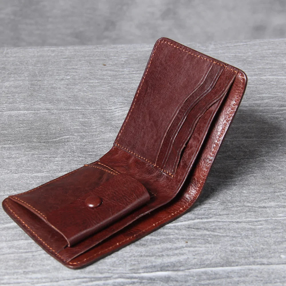 Mason Creek Premium Leather Wallet - Stylish and Durable Card Organizer