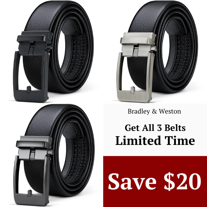 Truecraft Premium-Gürtel aus 100 % echtem Leder für Stil und Haltbarkeit