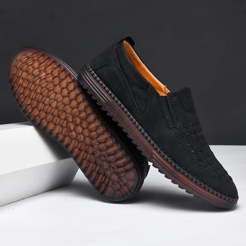 Carter James Premium Ægte Læder Loafer til Elegant Komfort