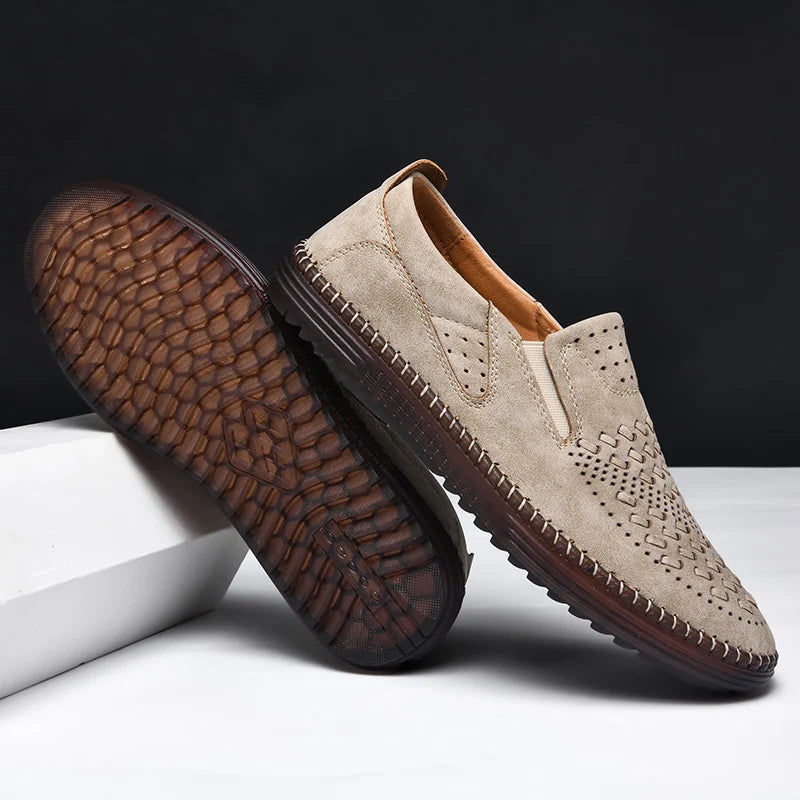 Carter James Premium Ægte Læder Loafer til Elegant Komfort