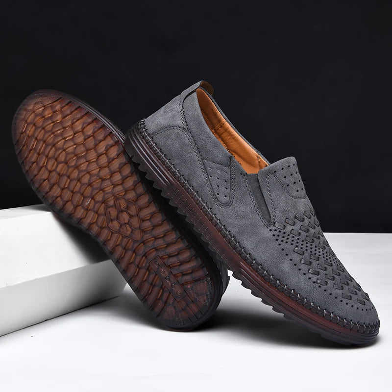 Carter James Premium Ægte Læder Loafer til Elegant Komfort