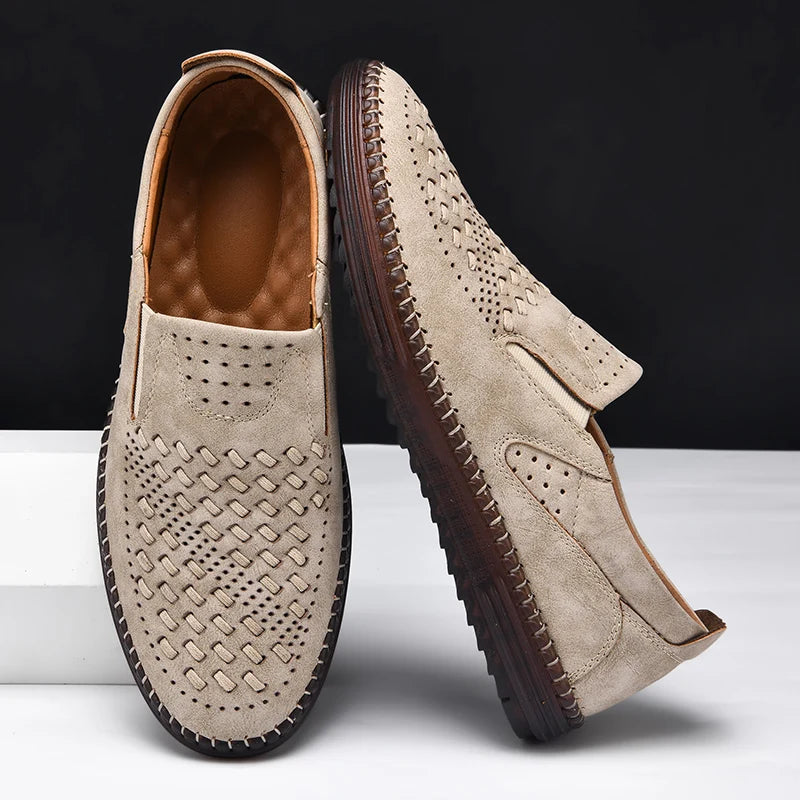 Carter James Premium Ægte Læder Loafer til Elegant Komfort