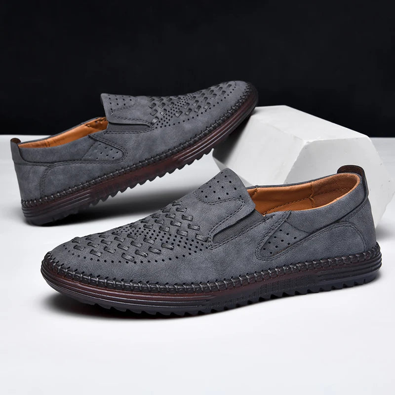Carter James Premium Ægte Læder Loafer til Elegant Komfort