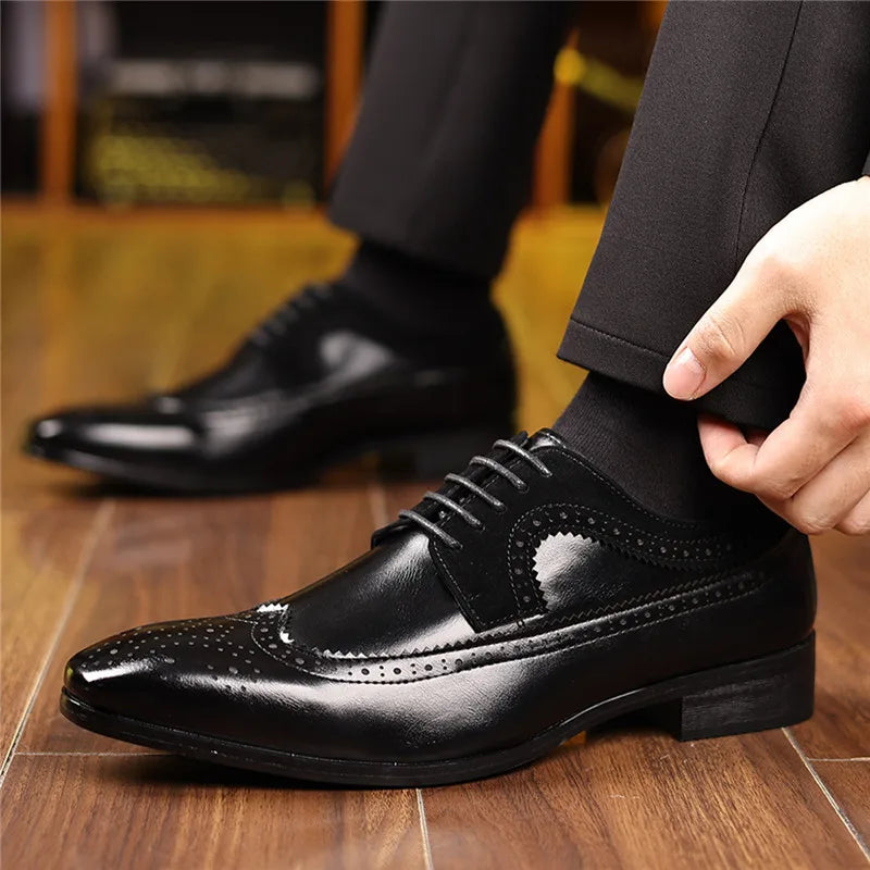 Elegant Regent Brogue Oxford - Tidløs stil og overlegen komfort