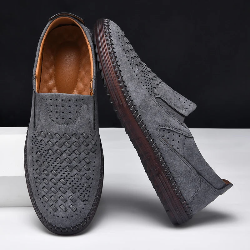 Carter James Premium Ægte Læder Loafer til Elegant Komfort