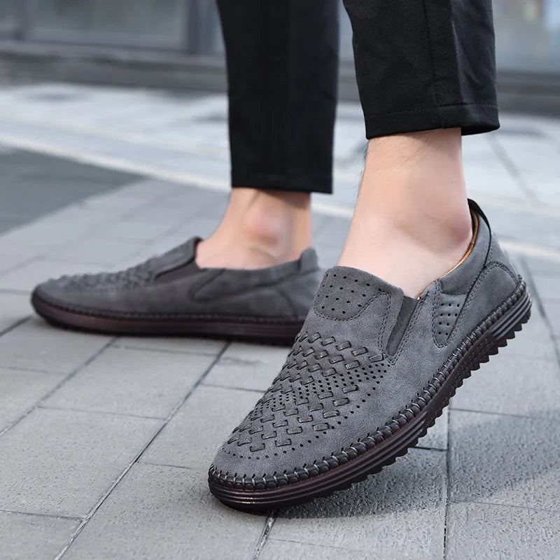 Carter James Premium Ægte Læder Loafer til Elegant Komfort