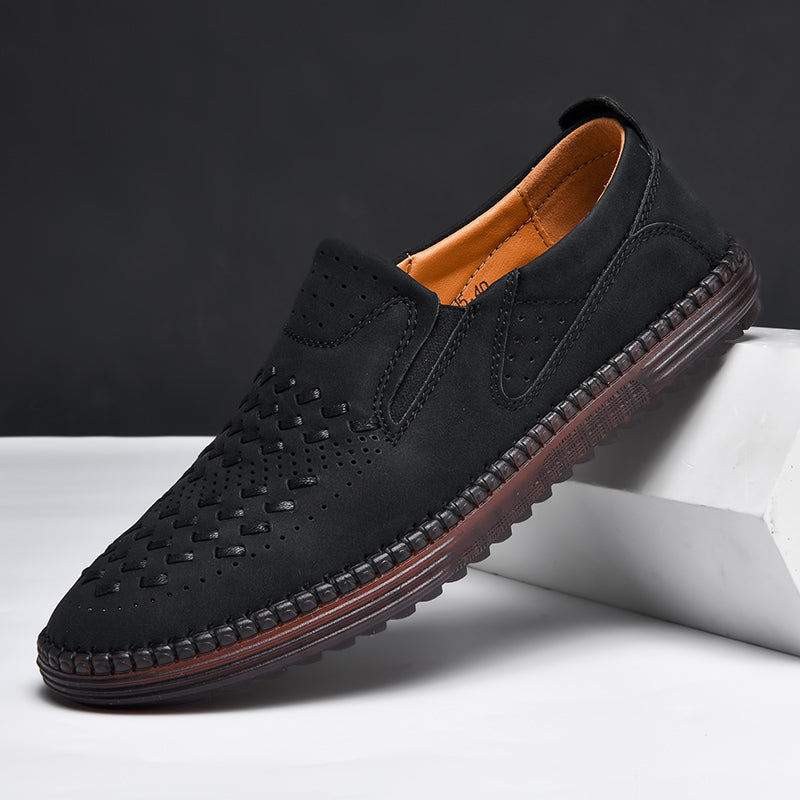 Carter James Premium Ægte Læder Loafer til Elegant Komfort