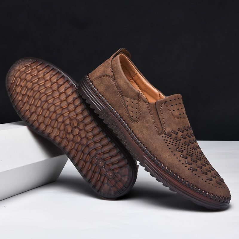 Carter James Premium Ægte Læder Loafer til Elegant Komfort