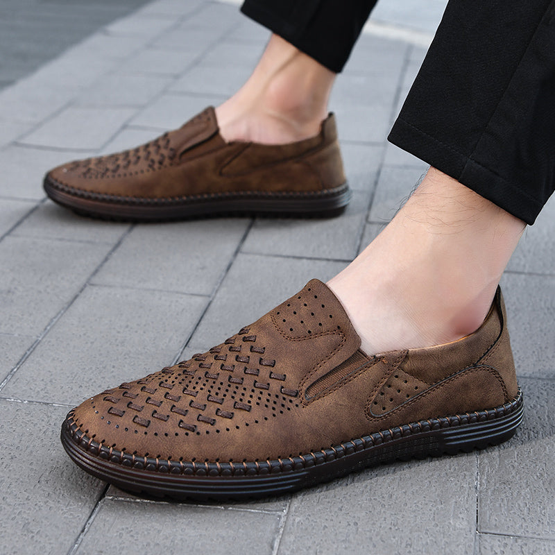 Carter James Premium Ægte Læder Loafer til Elegant Komfort