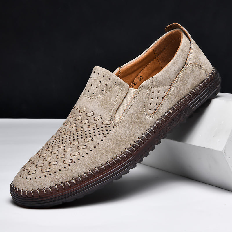 Carter James Premium Ægte Læder Loafer til Elegant Komfort