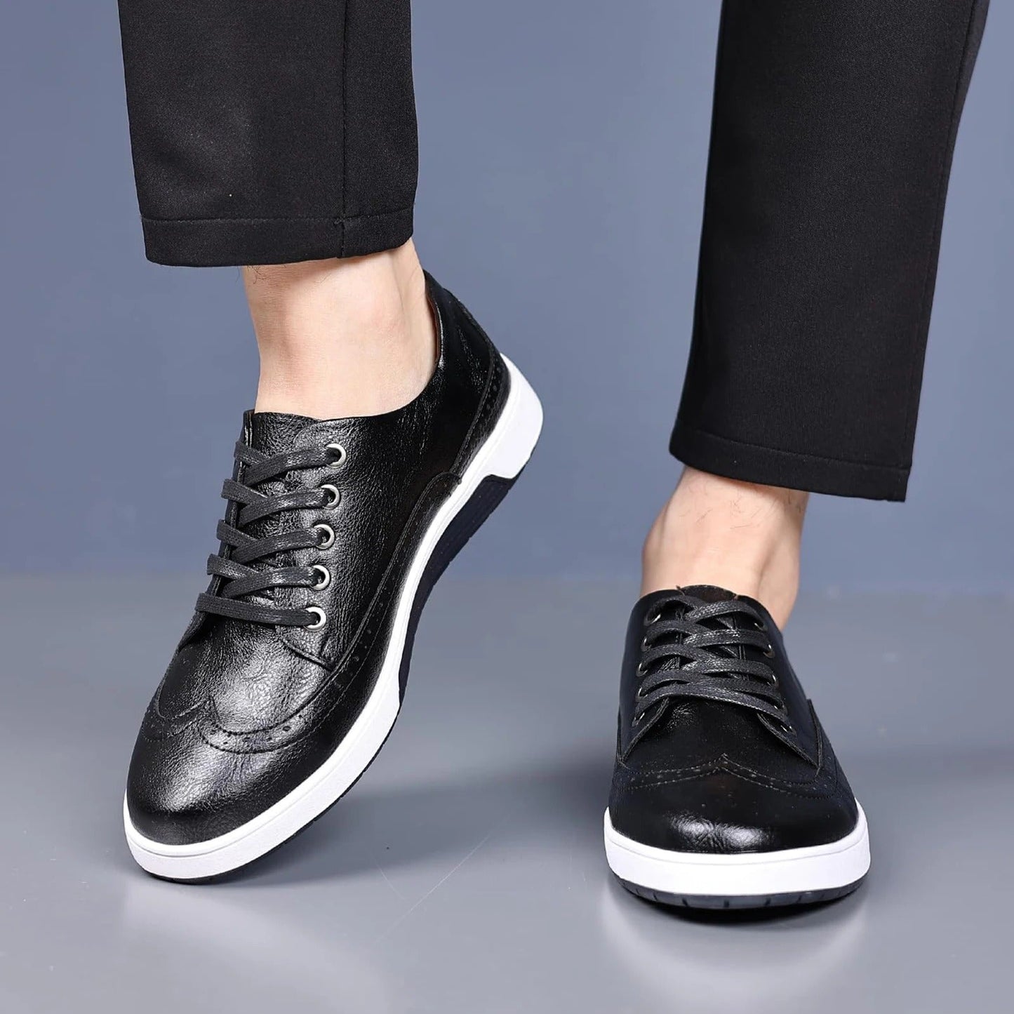 Metro Brogue sneakers – Super tilbud: Køb én, få to GRATIS!