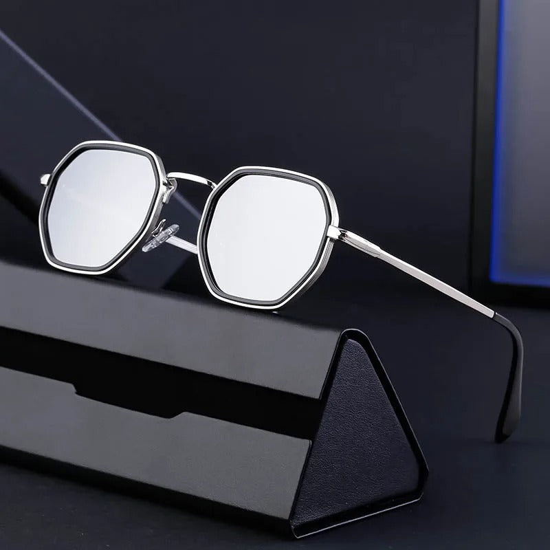 Sophisticated otogonal sunglasses for a modern and trendy look