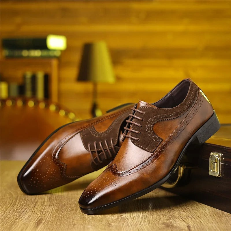 Elegant Regent Brogue Oxford - Tidløs stil og overlegen komfort