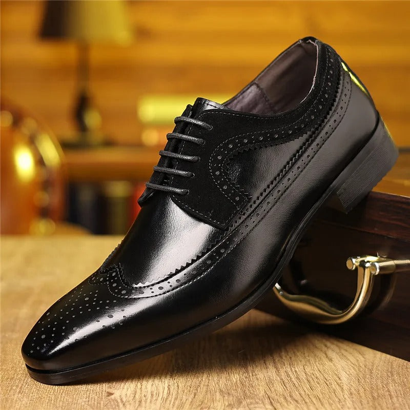 Elegant Regent Brogue Oxford - Tidløs stil og overlegen komfort