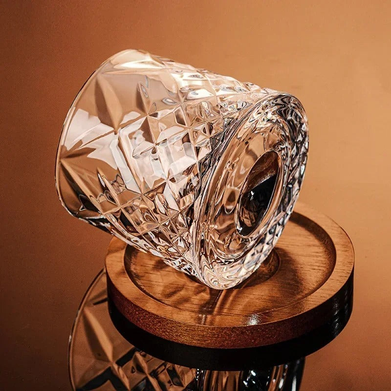 Stylish men's whiskey glass