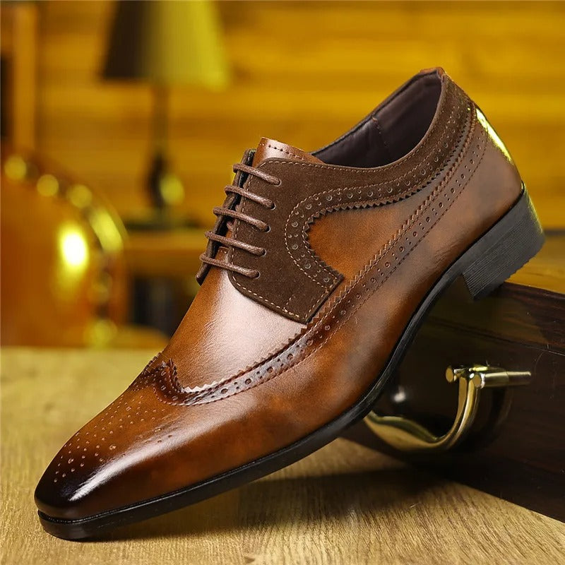 Elegant Regent Brogue Oxford - Tidløs stil og overlegen komfort