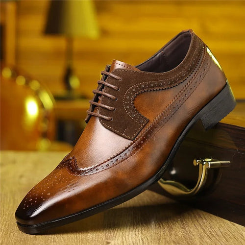 Elegant Regent Brogue Oxford - Tidløs stil og overlegen komfort