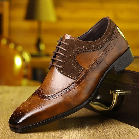 Elegant Regent Brogue Oxford - Tidløs stil og overlegen komfort