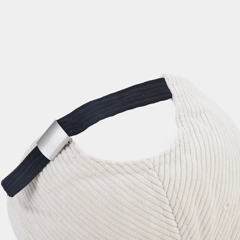 Leinenhut aus Velours, klassische und elegante Passform