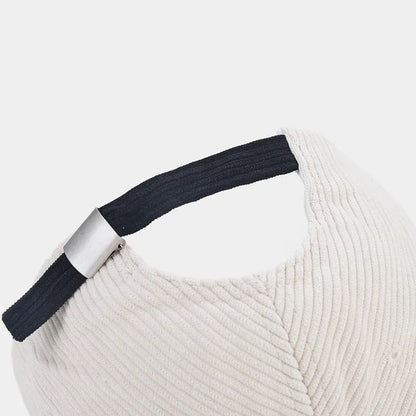 Leinenhut aus Velours, klassische und elegante Passform