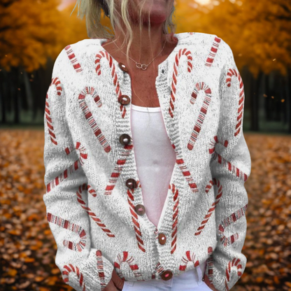 ELISE l Blød strikcardigan til hverdag