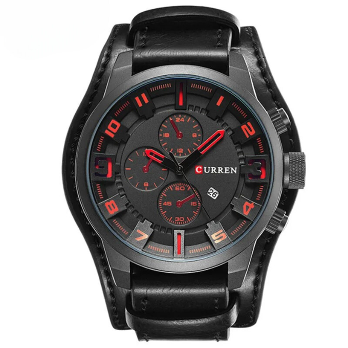 Legacy Leather Chronograph Watch