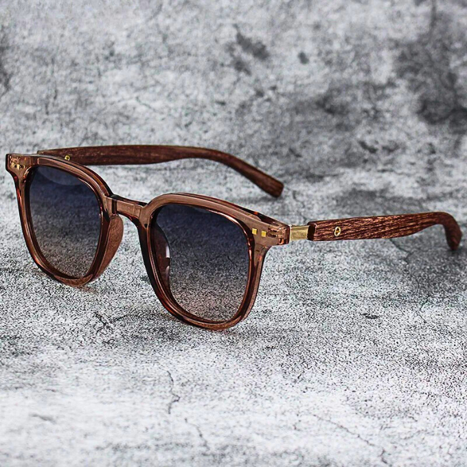 Arbor Éclat aus poliertem Holz – Verleihen Sie Ihrem Stil mit dieser eleganten Sonnenbrille einen sonnigen Touch