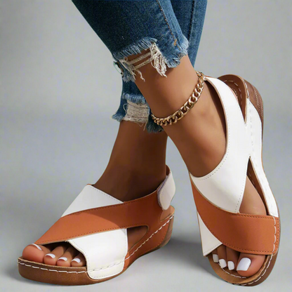 Alwine | Elegant Wedge Hæl lavet af Premium Materiale