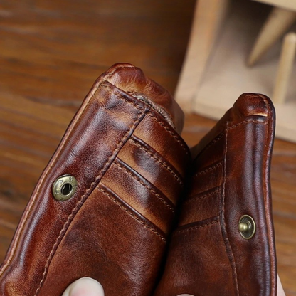 Ashmoor Luxe Geldbörse aus Vollnarbenleder