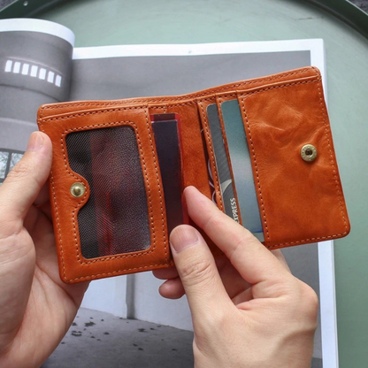 Elegant Hanover leather wallet for style-conscious wearers