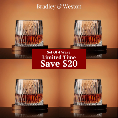 Stilvolles Herren-Whiskyglas