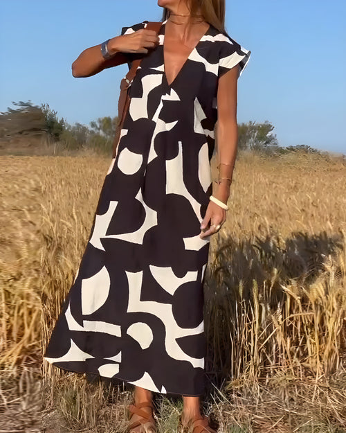 Lisette™ - Lang forårskjole