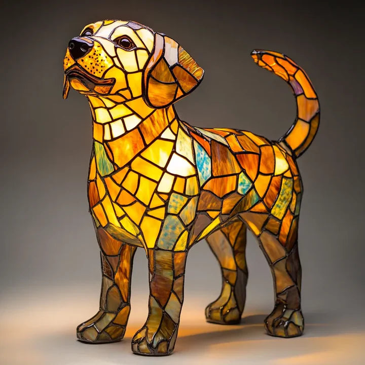 Lyshund™ - Unikt håndlavet lysende lamp, der får hjerter til at skinne