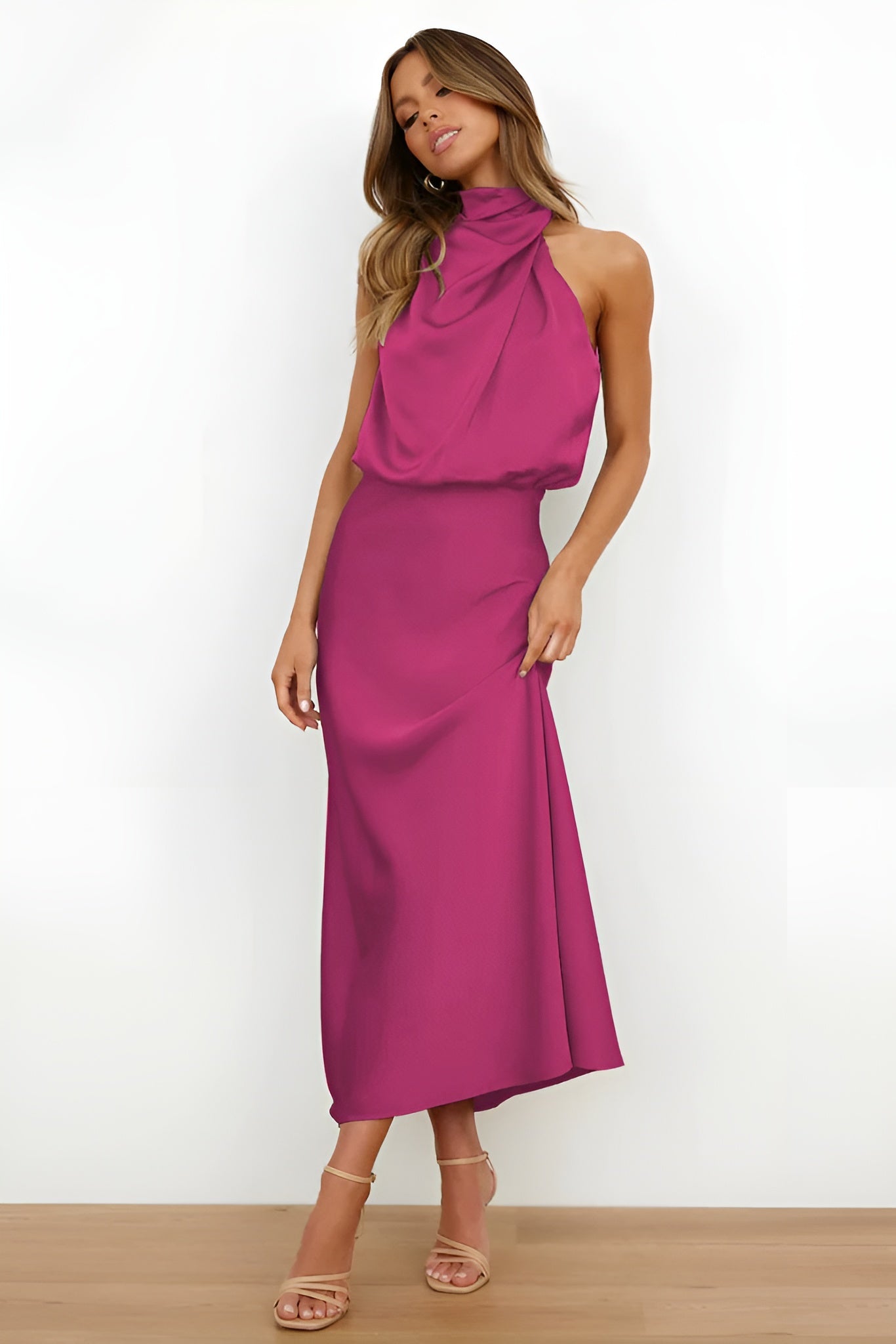 Juliana™ - Satin cocktailkjole