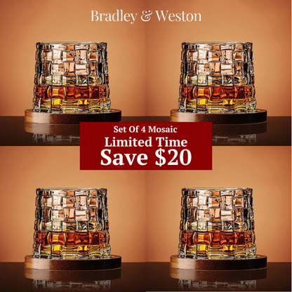 Stilvolles Herren-Whiskyglas