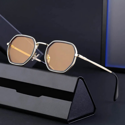 Sophisticated otogonal sunglasses for a modern and trendy look